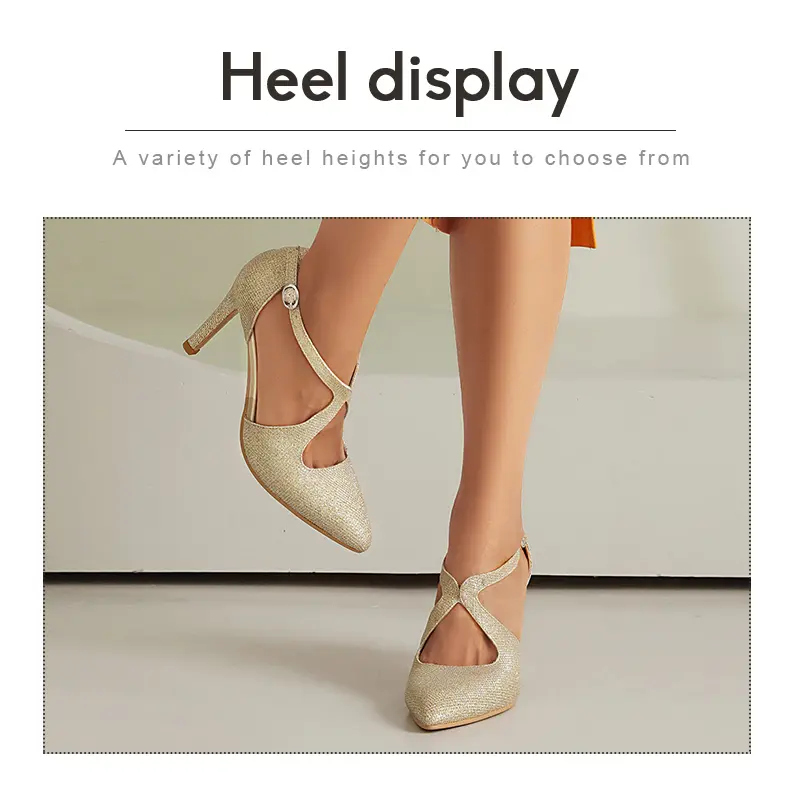 DKZSYIM Woman Dance Shoes close-toe High heels Dance Shoes for Ladies Girls Dance Shoes Waltz Party Tango Dance Hall Shoes