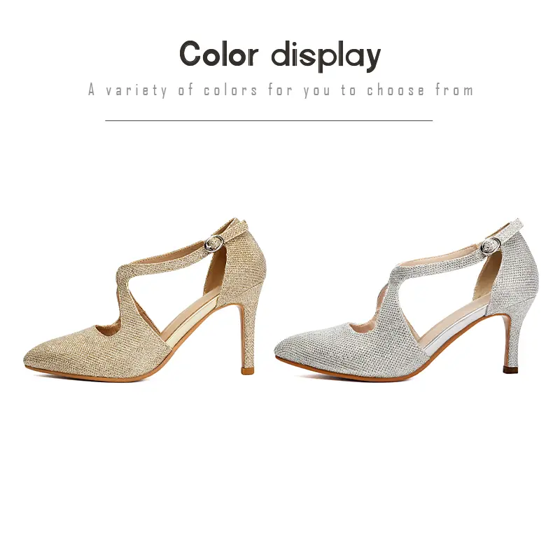 DKZSYIM Woman Dance Shoes close-toe High heels Dance Shoes for Ladies Girls Dance Shoes Waltz Party Tango Dance Hall Shoes