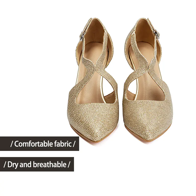 DKZSYIM Woman Dance Shoes close-toe High heels Dance Shoes for Ladies Girls Dance Shoes Waltz Party Tango Dance Hall Shoes