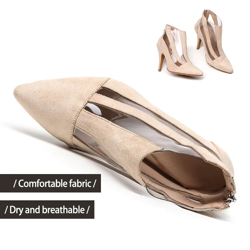 DKZSYIM ﻿New Women Dance Shoes close-toe Ankle Boots Ladies Women Ballroom Dancing Shoes Girls Sexy Stilettos Dance Boots