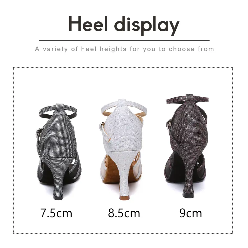 Women Latin Dance Shoes peep-toe High heels Dance Shoes Ladies Girls Tango Party Salsa sandals Ballroom Dancing Shoes wholesale
