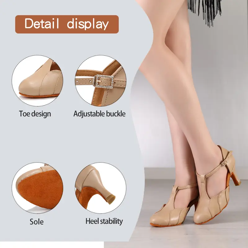 Women's Dance Shoes Ballroom Modern Dancing Shoes Ladies Tango Ballroom Dance Shoes for Ladies Women Dancing Shoes Heel 5.5/7.5