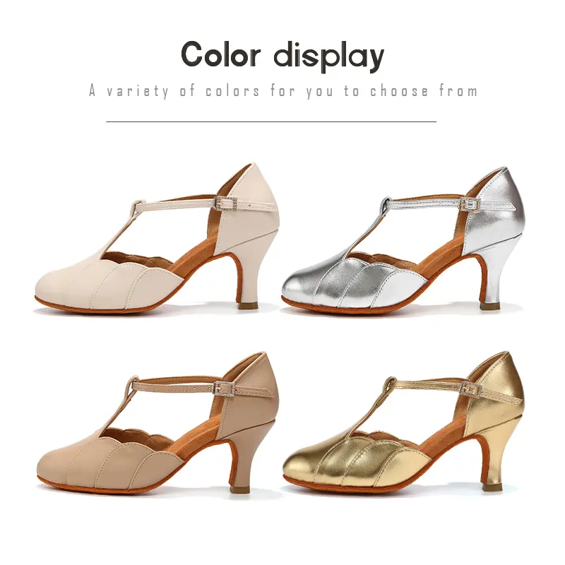 Women's Dance Shoes Ballroom Modern Dancing Shoes Ladies Tango Ballroom Dance Shoes for Ladies Women Dancing Shoes Heel 5.5/7.5