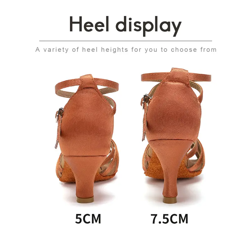 Women Latin Dance Shoes Party Tango Dancing Shoes for Girls Ladies trainning competition Dance Shoes Ballroom Sandals Wholesale