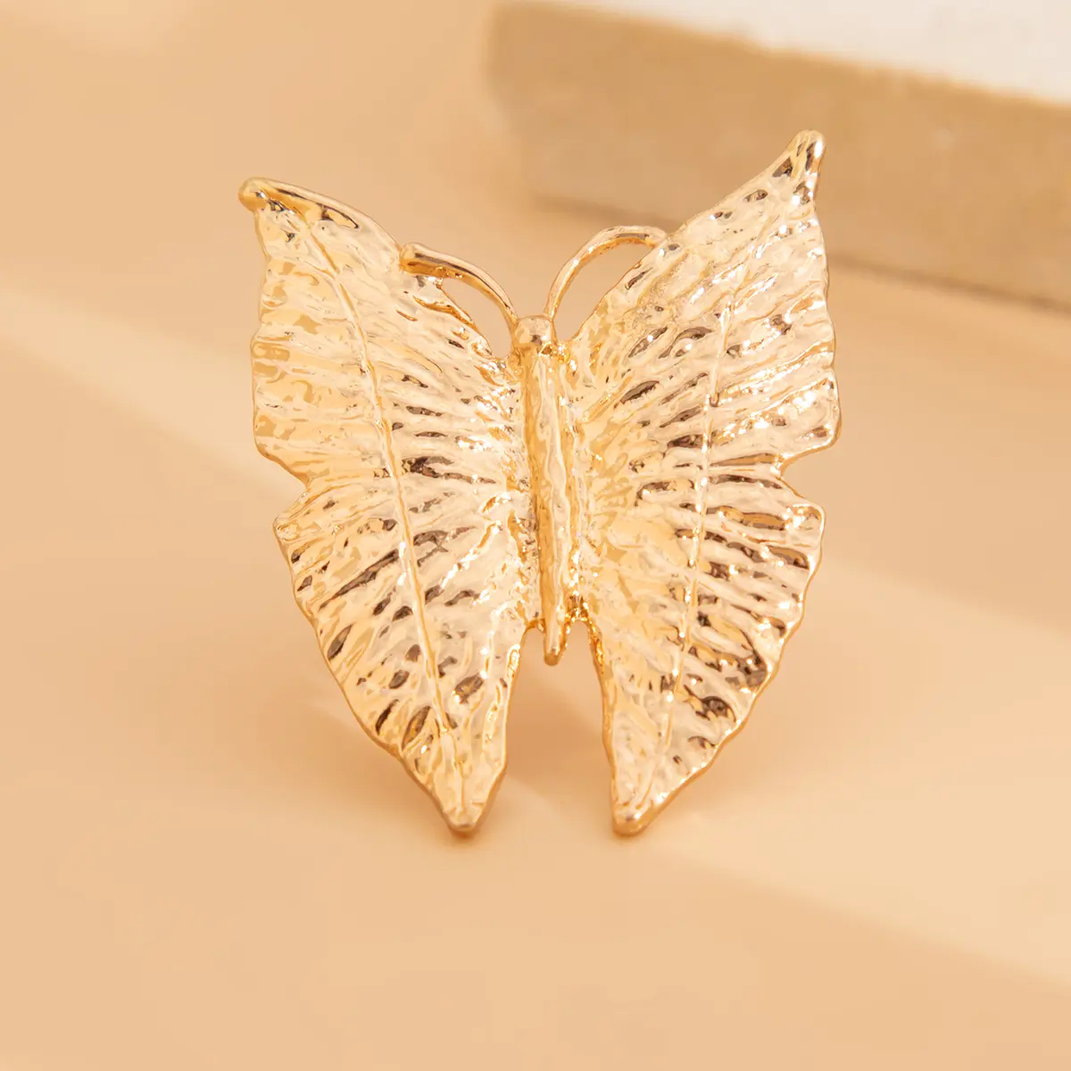 Ingemark 5 Styles Creative Boho Metal Butterfly Flowers Ring for Women Fashion Statement 2025 Adjustable Finger Ring Wed Jewelry