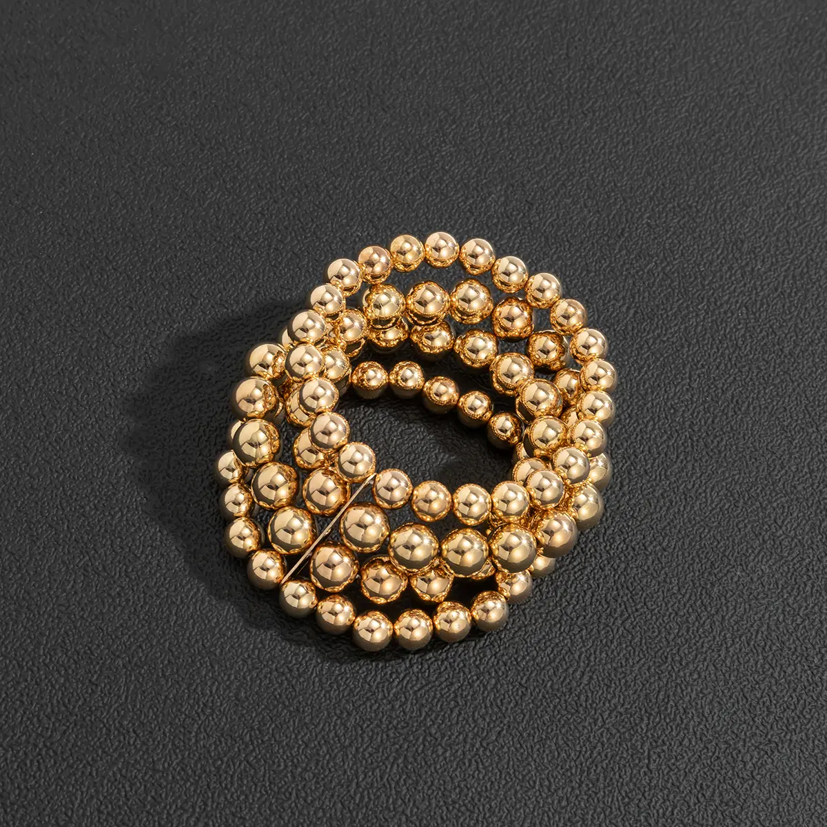 Ingemark Exaggerated Acrylic Bead Homme Bracelets on Hand for Women Men Handmade Big Ball Chain Fashion Jewelry 2022 Steampunk
