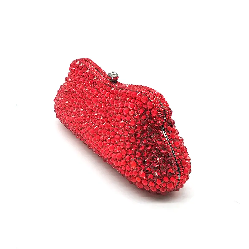 Luxury purses Bridal wedding party women evening party classical bag diamonds clutches elegant full crystal purses