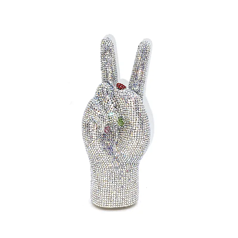 Fashion evening party vintage clutches luxuries bridal wedding party bag rhinestone purses bag