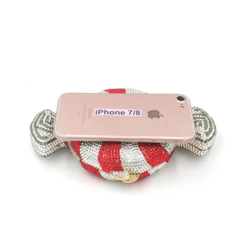 Luxury women designer crystal clutch bag Fancy diamond chic purse bag