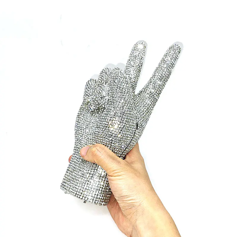 Fashion evening party vintage clutches luxuries bridal wedding party bag rhinestone purses bag