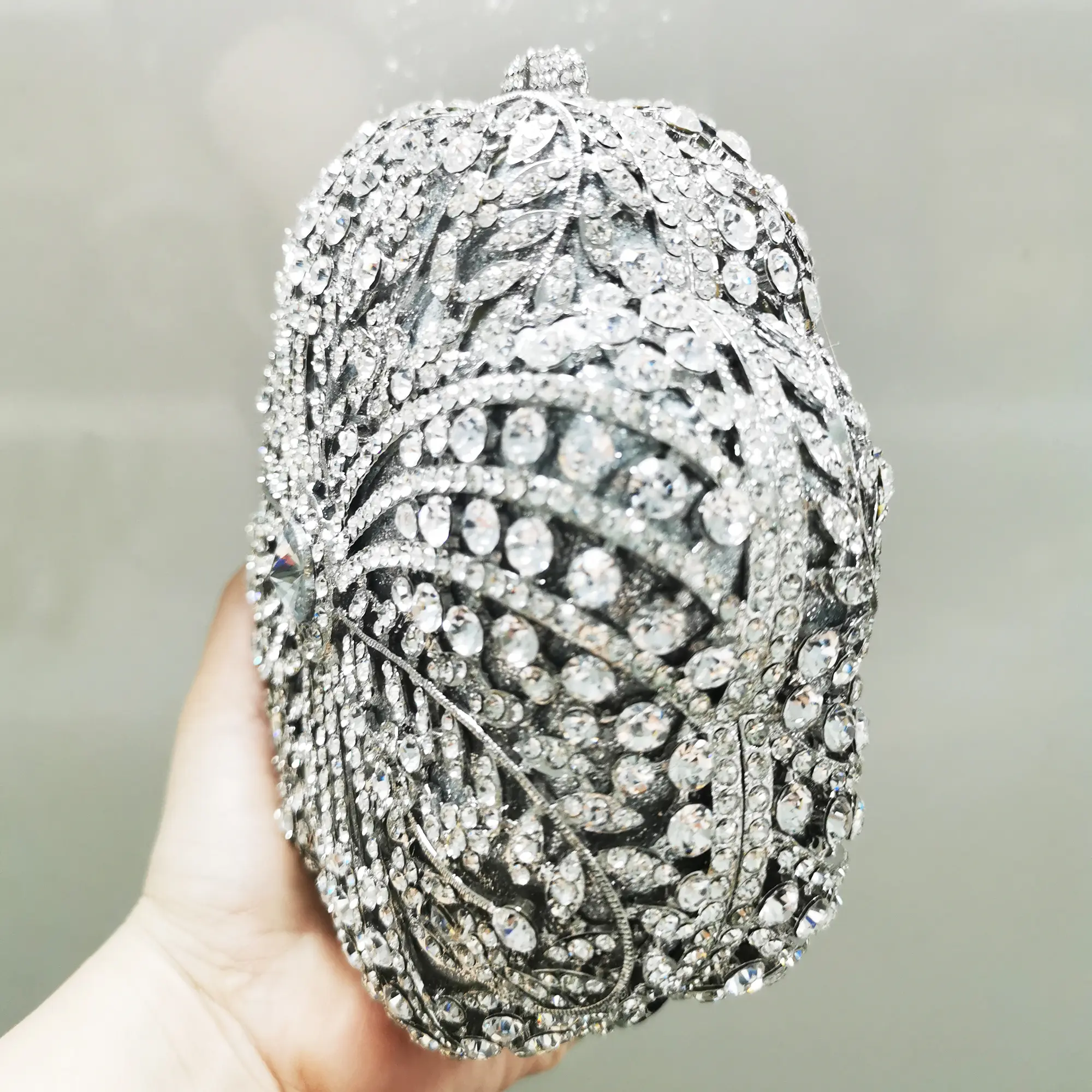 XIYUAN Yellow Diamond Evening Bag Pochette Soiree Women Ladies Stones Day Clutches Rhinestone Clutch Purse Banquet Clutches Bags
