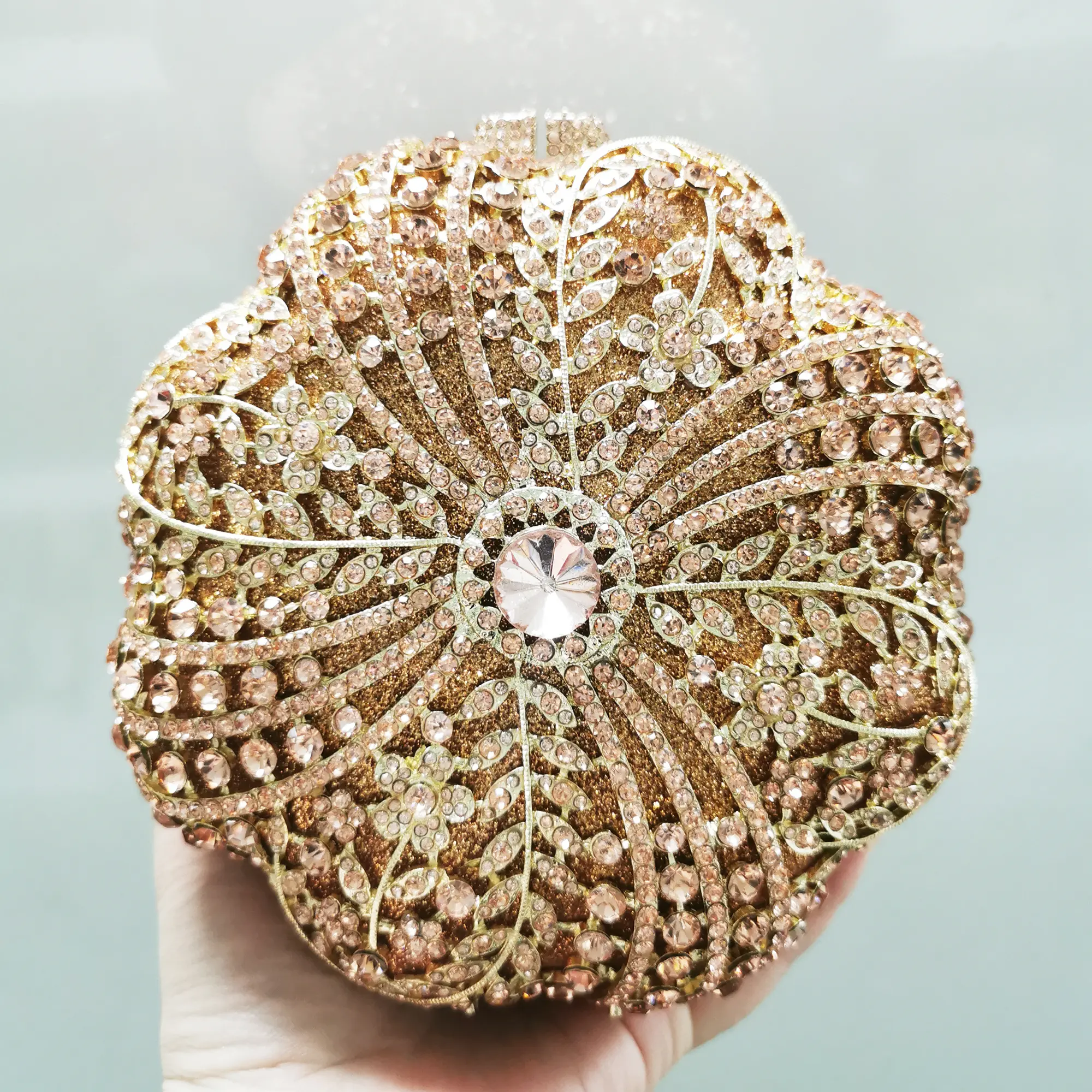 XIYUAN Yellow Diamond Evening Bag Pochette Soiree Women Ladies Stones Day Clutches Rhinestone Clutch Purse Banquet Clutches Bags