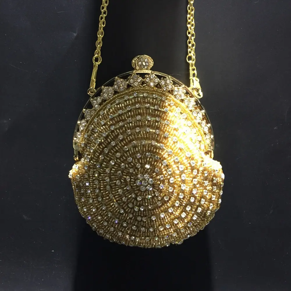 XIYUAN diamond Clutch Bags Luxury gold Diamond Crystal clutch Purse wallet Wedding Bags Female Party crossbody Bags Prom Handbag