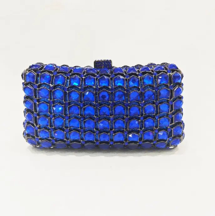 XIYUAN Women Crystals Evening Clutch bags Party Gems Day Clutches Handbag Wedding Purse Diamond Shoulder Bags Bridal Handbags