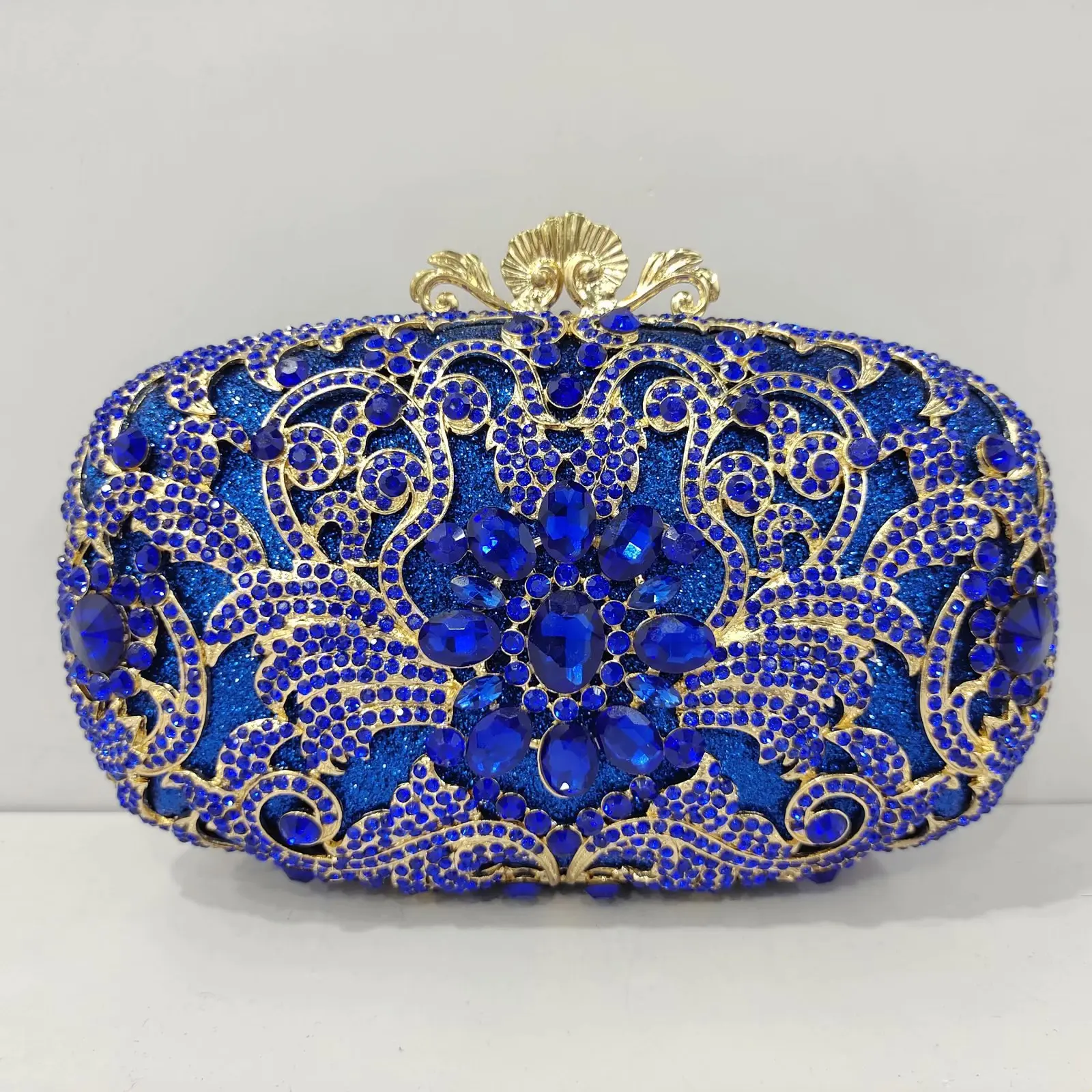 XIYUAN Multi Color Box Bag Diamond Women Clutch Bag Crystal Party Handbag Ladies Banquet Purse Fashion Pochette Prom Evening bag