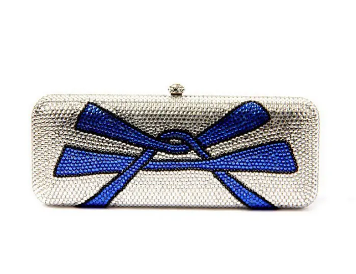 XIYUAN Plain Crystal Clutch Bags Multicolor Full Stones Prom Handbags Women Wedding  Rhinestone Purse pochette Box Shoulder Bags