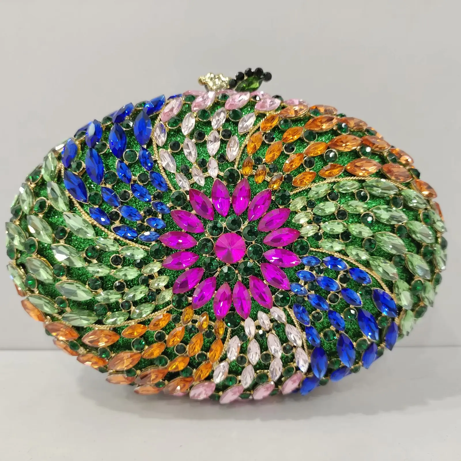 XIYUAN Multi Color Box Bag Diamond Women Clutch Bag Crystal Party Handbag Ladies Banquet Purse Fashion Pochette Prom Evening bag