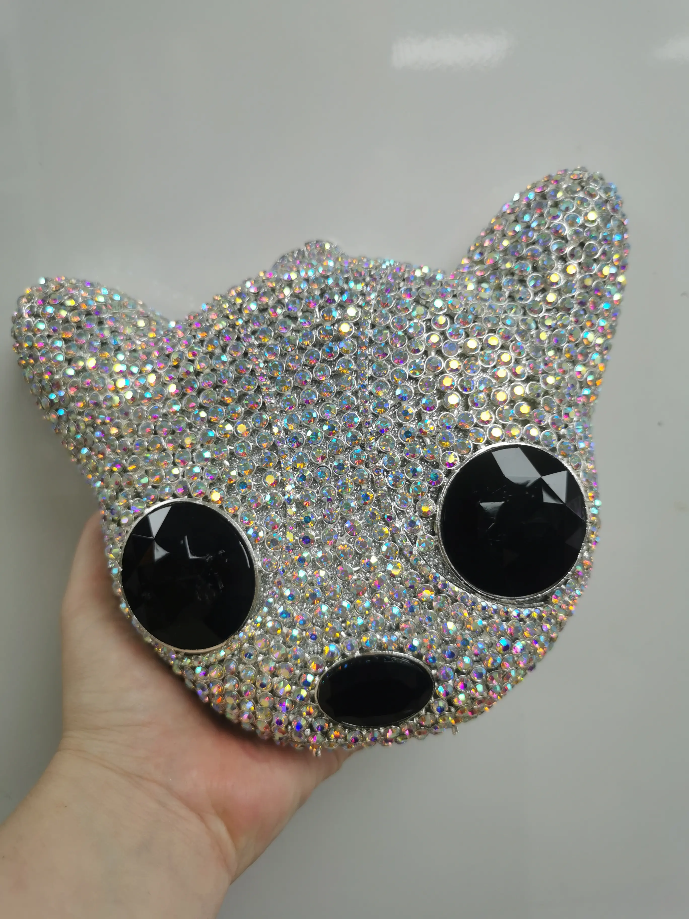XIYUAN Blue Animals Evening Bags Wedding Bridal Rhinestones Clutch Purse Party Dinner Diamond Handbags Lady Clutches Bags Bridal