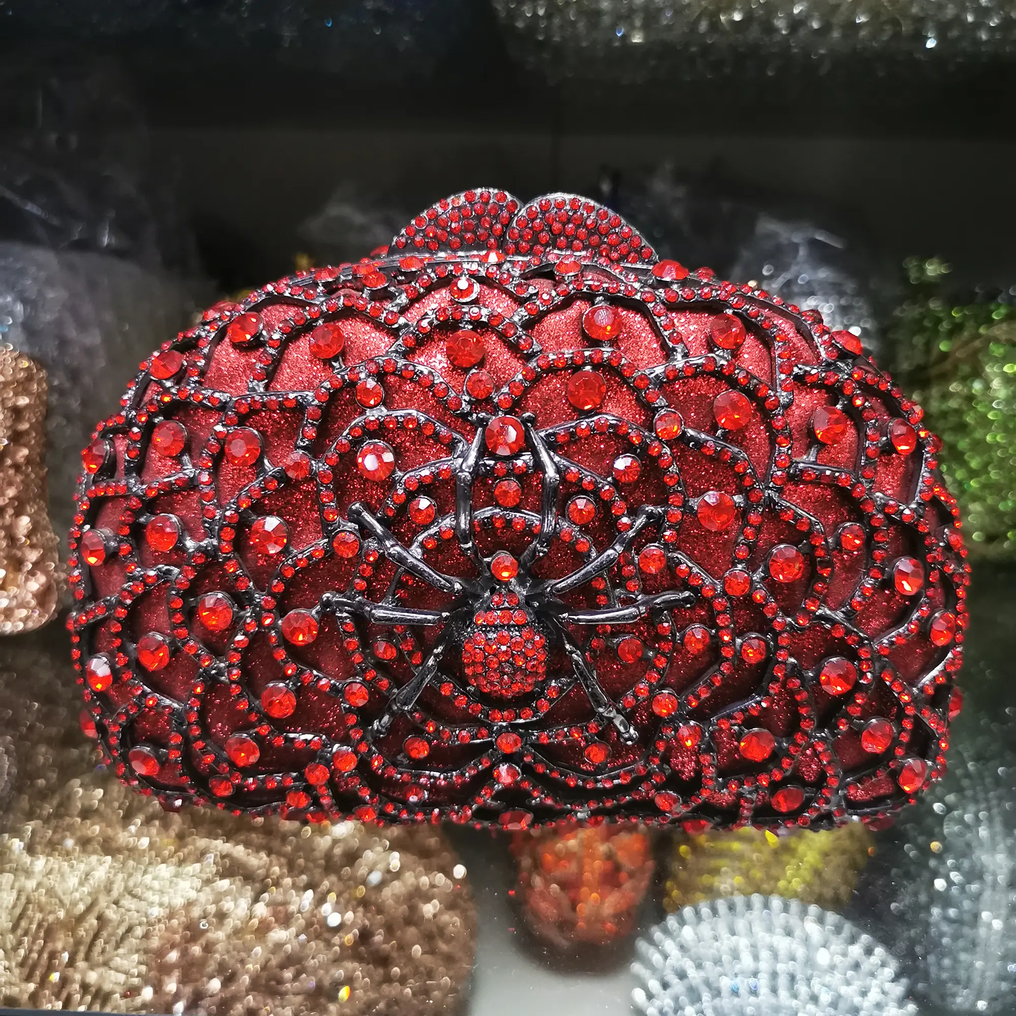 XIYUAN Full Diamonds Evening Clutches Bags Crystal Wedding Bag Bridal Handbags Fashion Ladies Rhinestone Party Purses Minaudiere