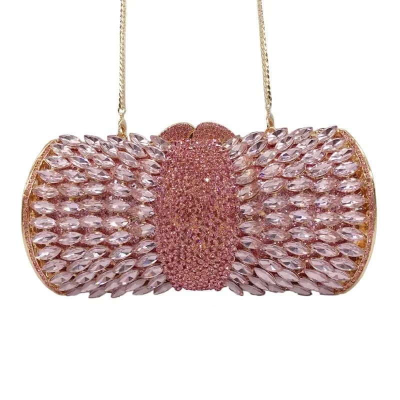 XIYUAN female crystal Diamond Evening Bags Bling Classic Rhinestone Clutch bag wedding bridal purse and Handbags For Women gift