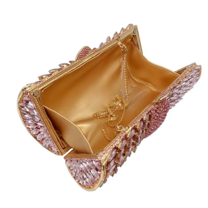 XIYUAN female crystal Diamond Evening Bags Bling Classic Rhinestone Clutch bag wedding bridal purse and Handbags For Women gift