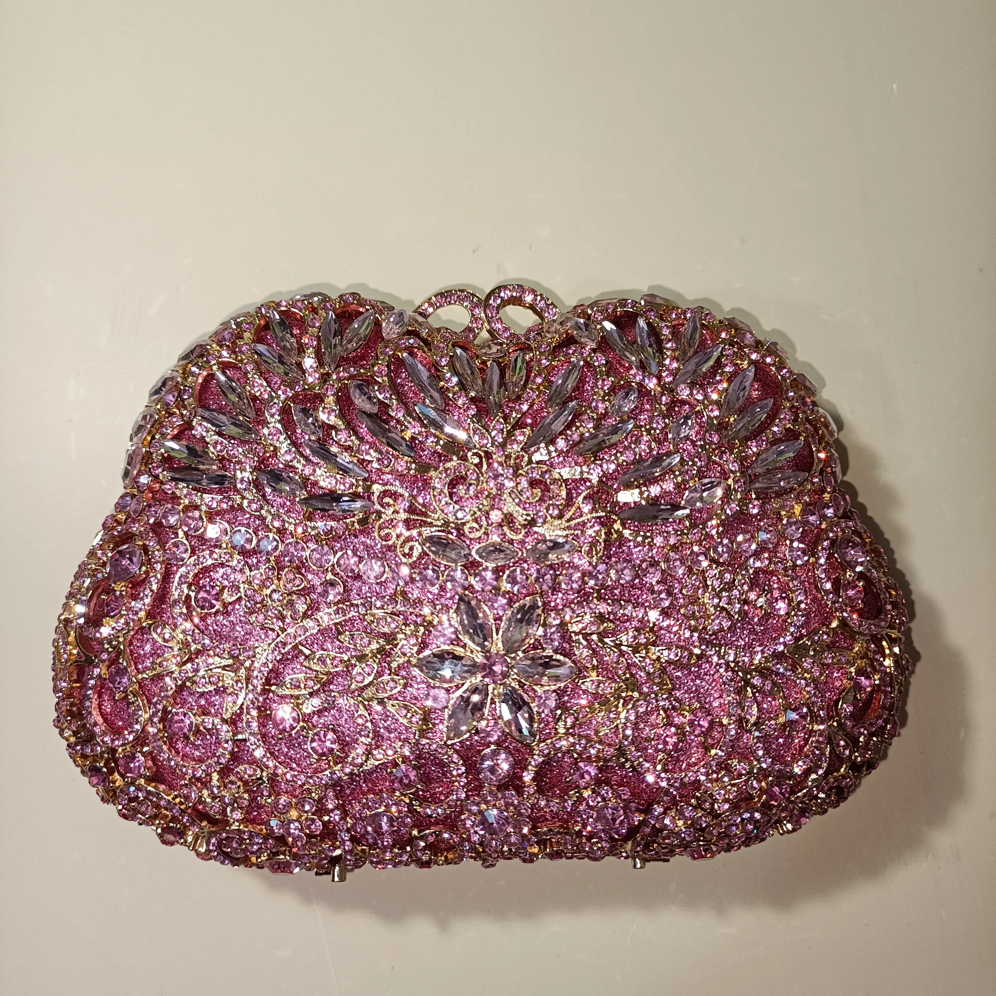 Lady Green Stone Clutch Purse For Wedding Gift Handbags Luxury Rhinestone Evening Day Clutches Bags Women Party Purses Bag