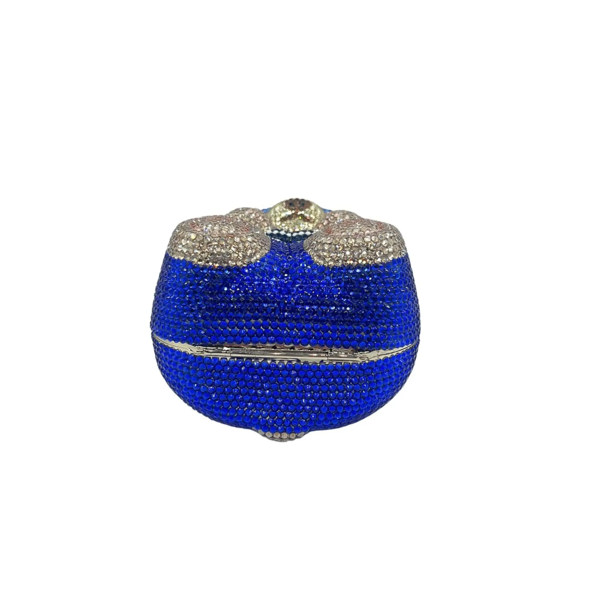 XIYUAN Lady Gems Bear Clutch Purse Wedding Crystals Evening Handbag Women Party Prom Bag Bridal Clutches Wedding Purse