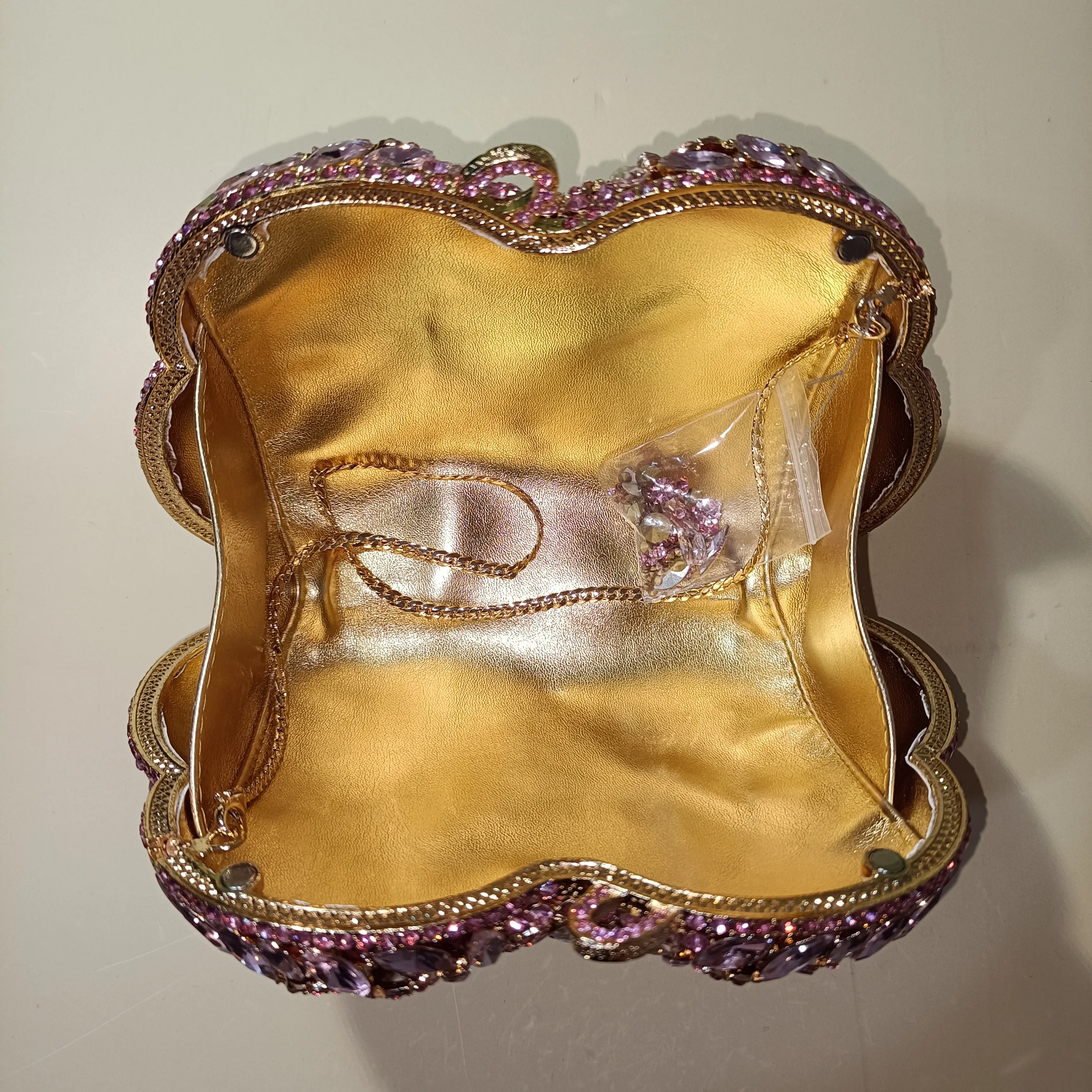 Lady Green Stone Clutch Purse For Wedding Gift Handbags Luxury Rhinestone Evening Day Clutches Bags Women Party Purses Bag