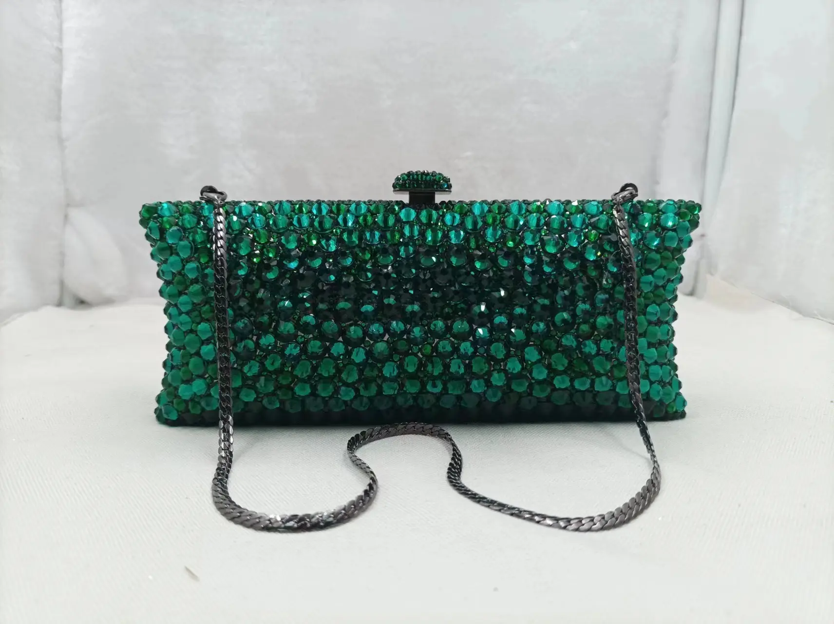 XIYUAN Gems Gift Box Evening Clutch Bags Women 2025 Luxury Designer Boutique Purses And Handbags Wedding Party Day Clutches Bags