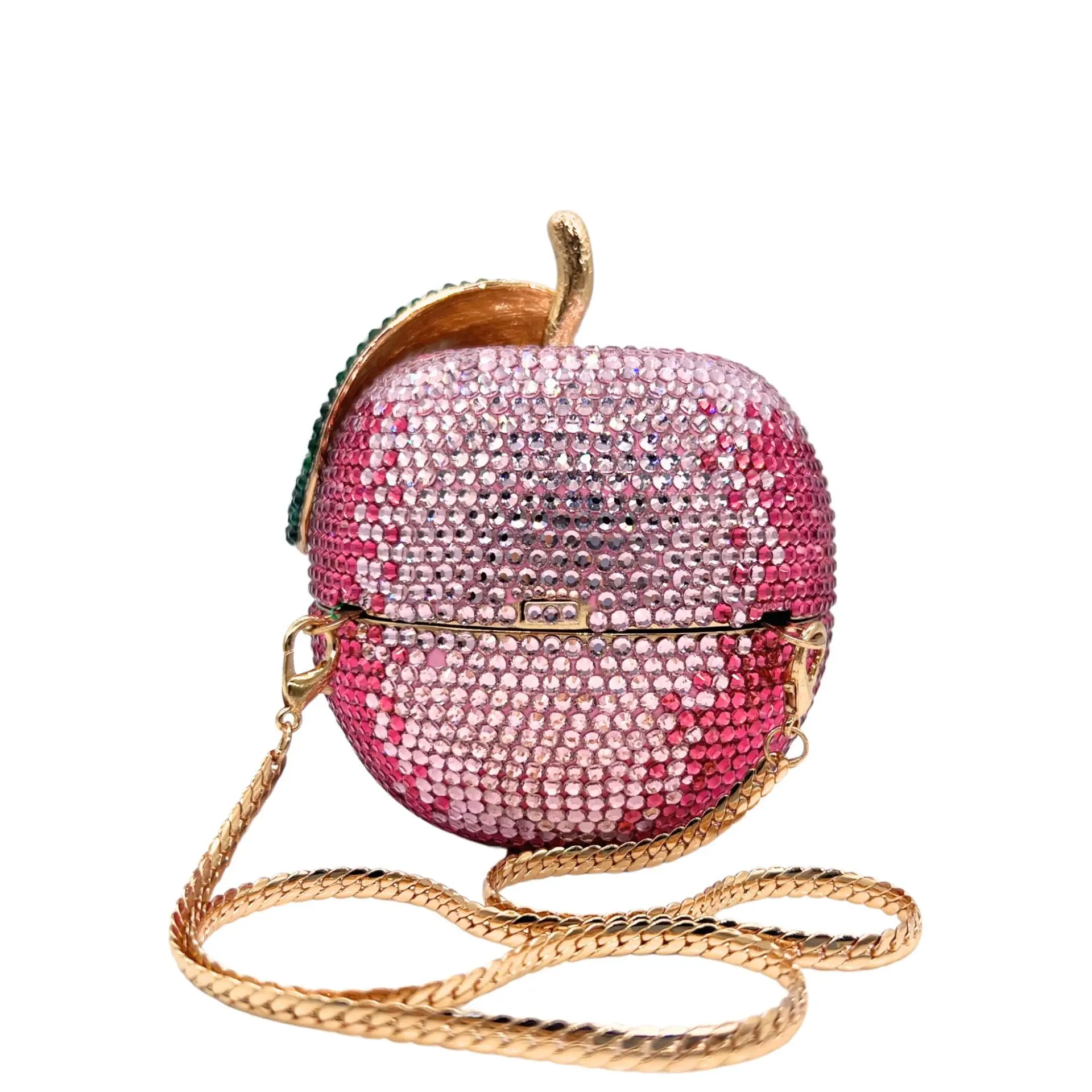 2024 New Moon Rhinestones Clutch Bags Female Blue Gems Clutches Bags Luxury Stones Handbags Wedding Party Crystal Evening Purse