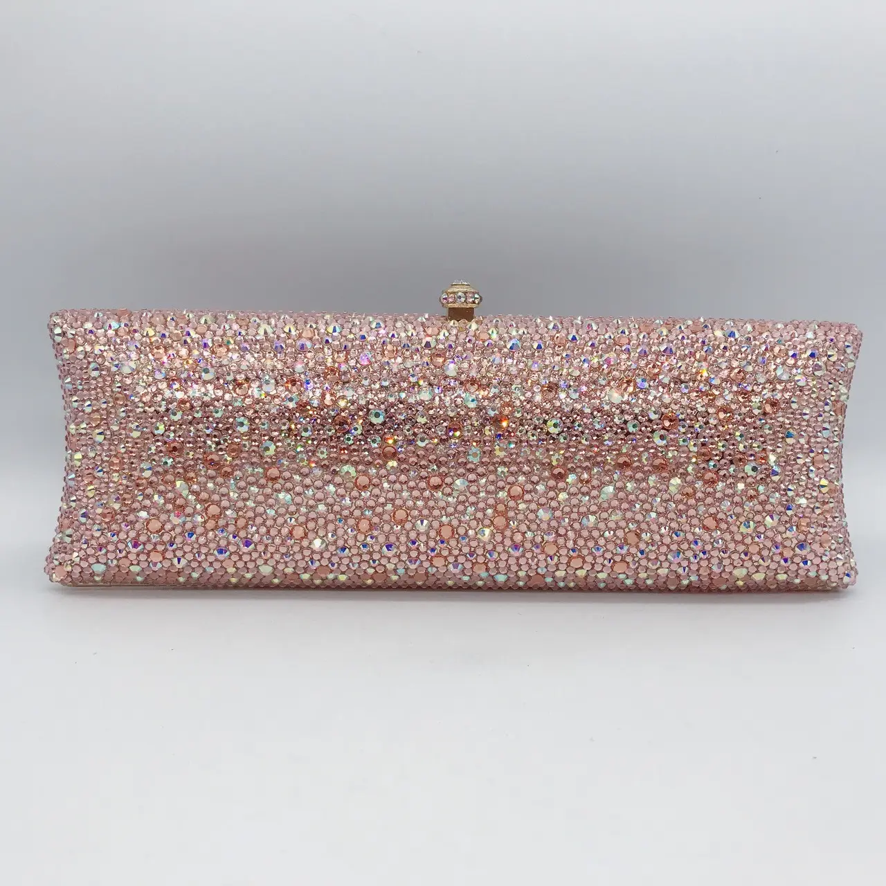 XIYUAN Blue&Green Full Rhinestone Purse Women Evening Clutch Bags Wedding Day Clutches Bridal Crystal Minaudiere Handbag Purses