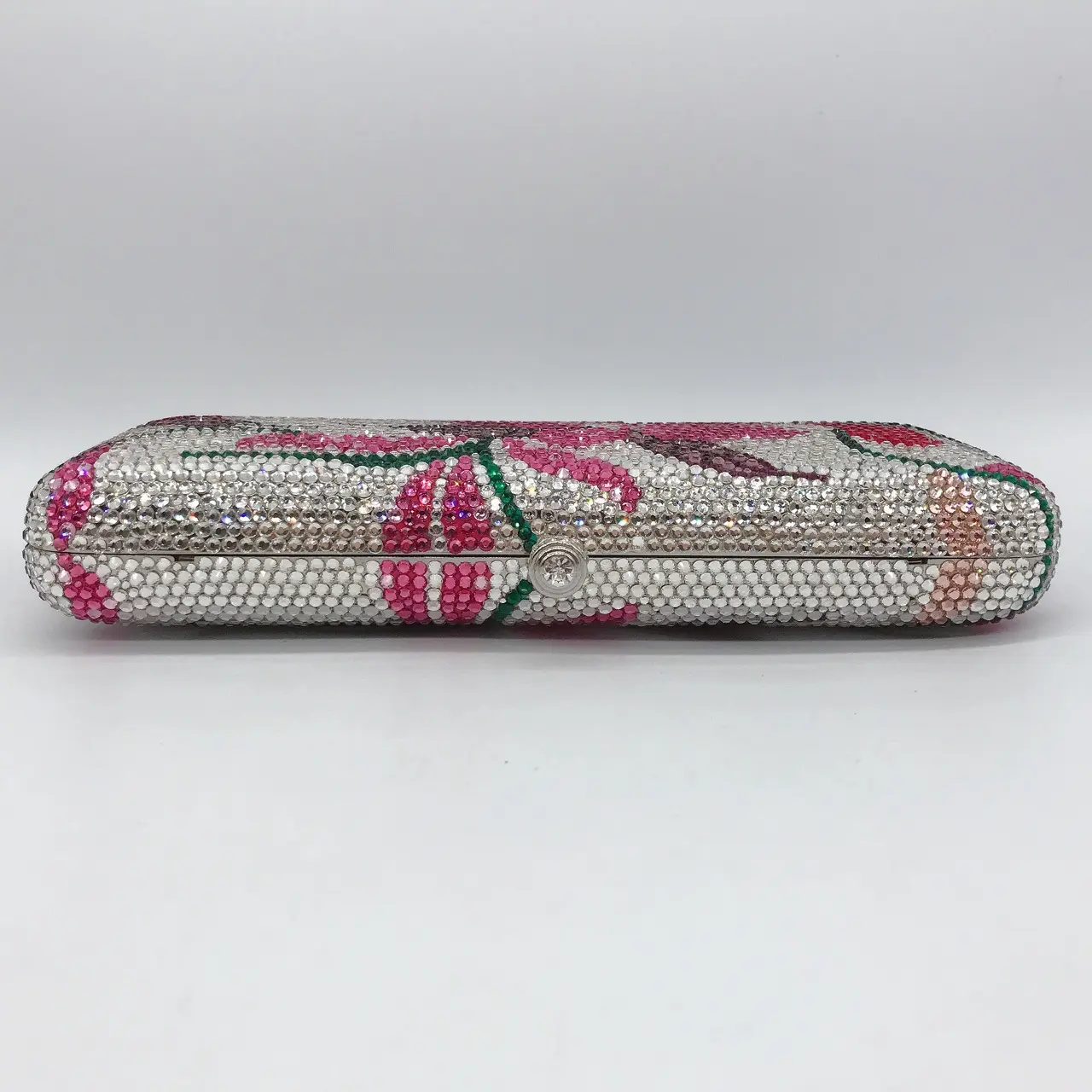 Lady Colorful Crystal Purse Wedding Rhinestone Clutch Luxury Women Small Phone Case Evening Shoulder Bags Handbags Minaudiere