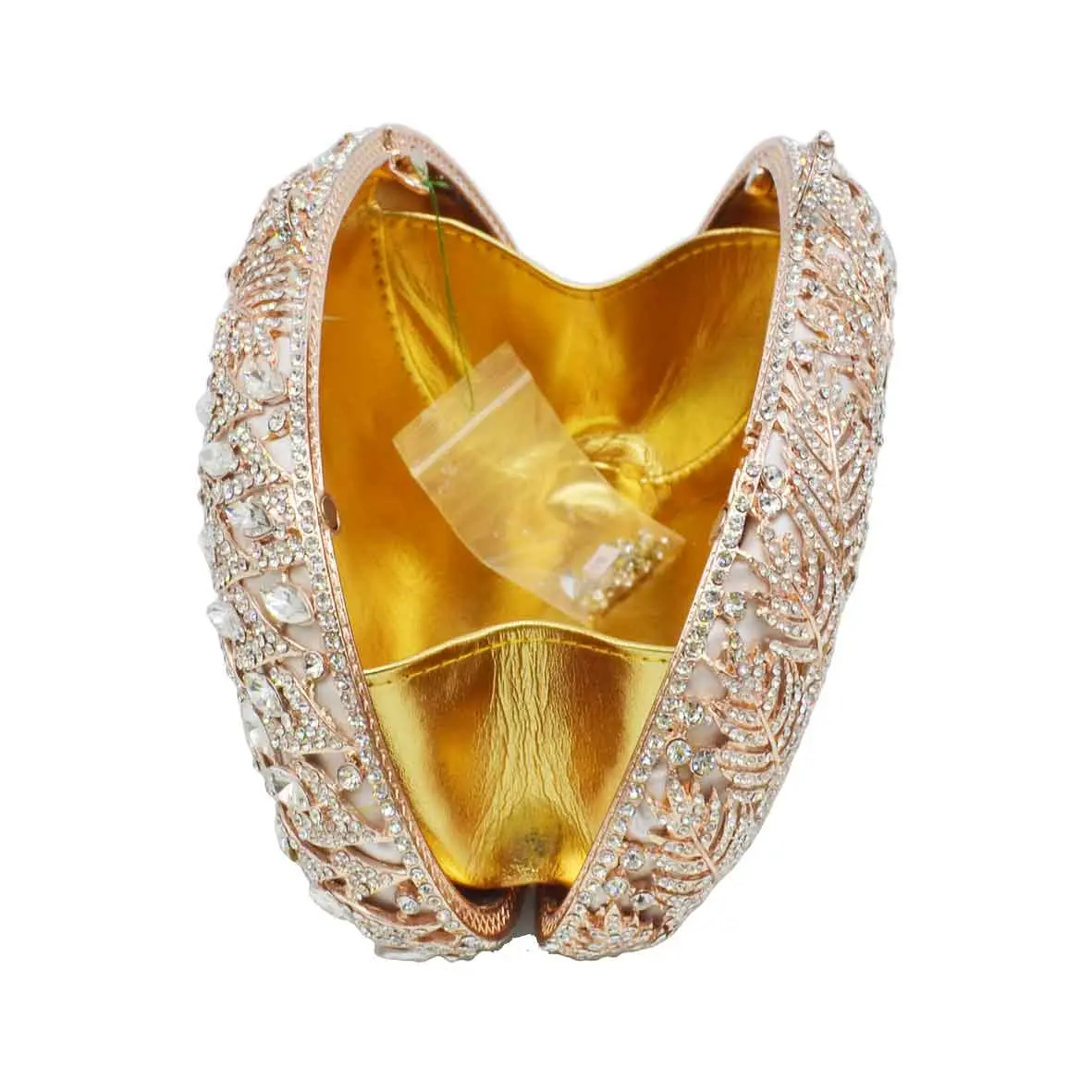 XIYUAN Pink/Green/Red  Stone Evening Bag Handbag Gem Clutch Bags Wedding Bridal Rhinestone Handbags Party Cocktail Crystal Purse