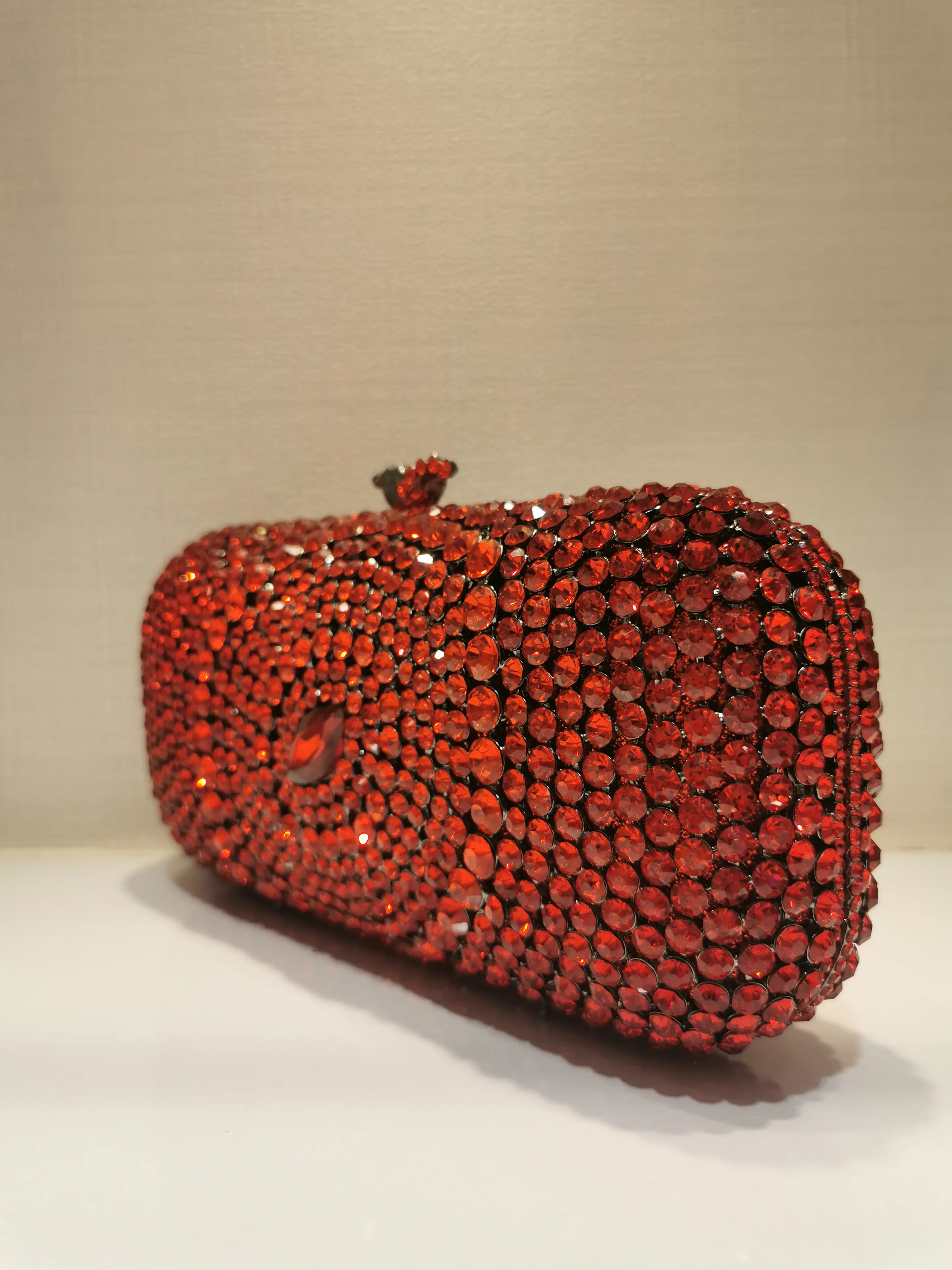 XIYUAN Lady Green/Red/Gold Diamond Minaudiere Clutch Crystal Evening Handbag Women Party Prom Bag Bridal Clutches Wedding Purse