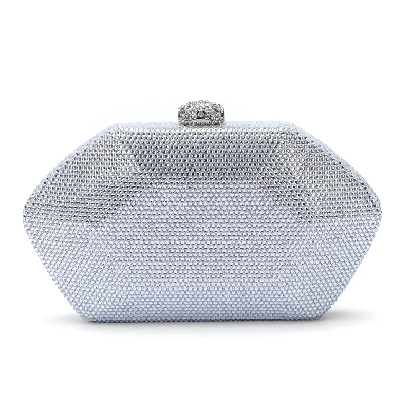XIYUAN Women Irregular Clutch Evening Bag Wedding Purses Ladies Cell Phone Pocket Purse Female Wallet for Party Bag Handbag