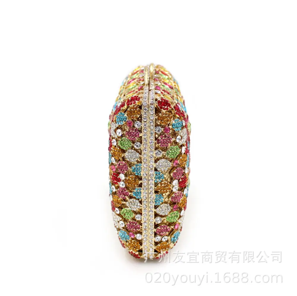 XIYUAN Multi Diamonds Evening Clutch Bag For Party Wedding 2024 Boutique Jewels Day Clutches Rhinestones Purses High Quality