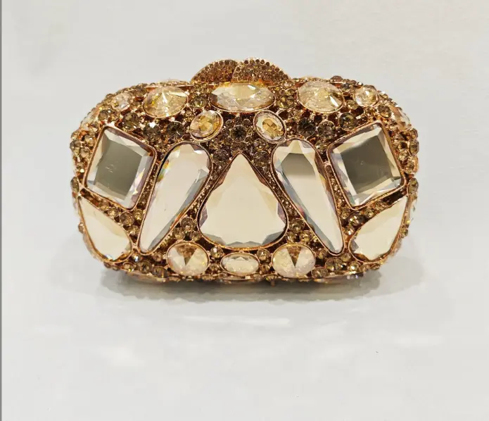 Women's Wedding Phone Crystal Purses Luxury Designer Diamond Evening Bag Party Rhinestone Clutch And Handbags Chain Shoulder Bag