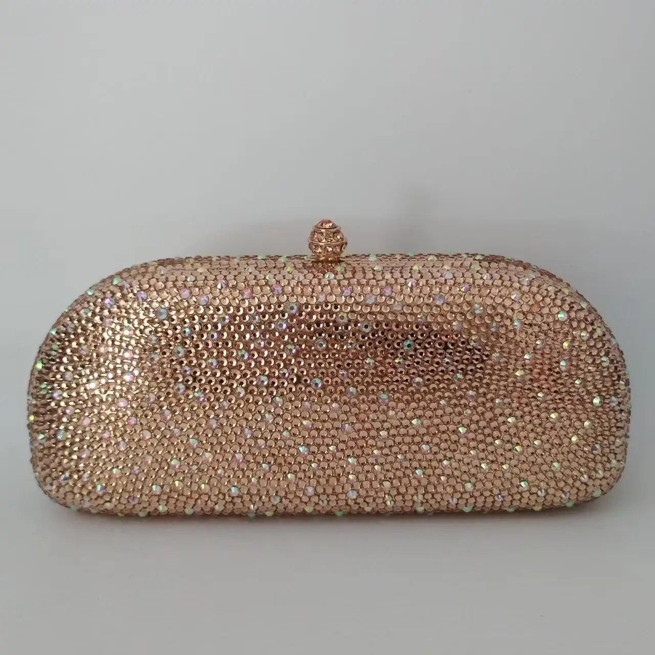 XIYUAN Luxury Women Gold Crystal Clutch Bags Gems Evening Bags Wedding Bride Rhinestone Clutch Bag Party Dinner Diamond Handbags