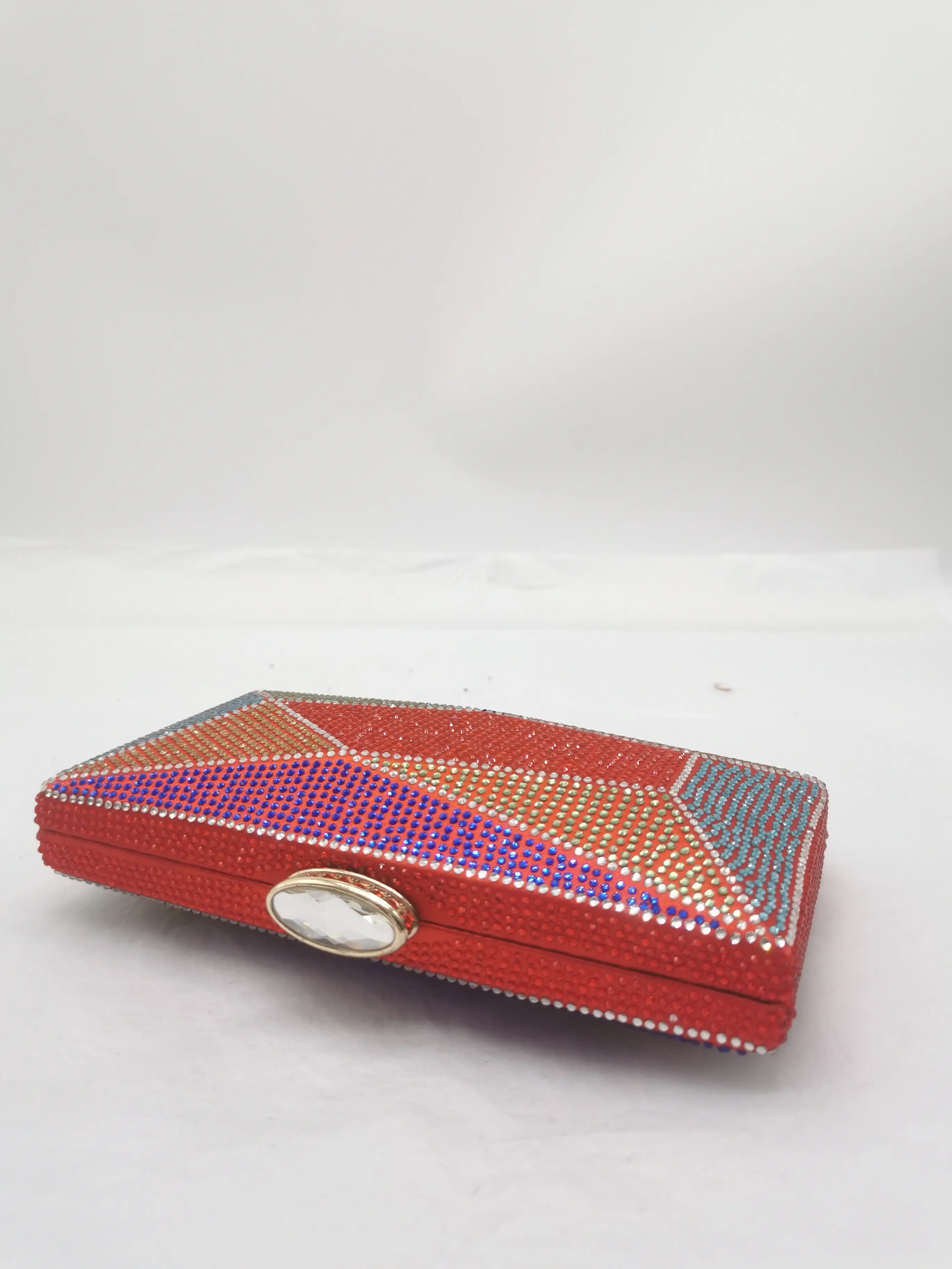 XIYUAN New Arrival Colorful Crystal Clutch Bag Women Evening Purse Diamond Best Design Party Shoulder Bag Handbag Mini Clutches