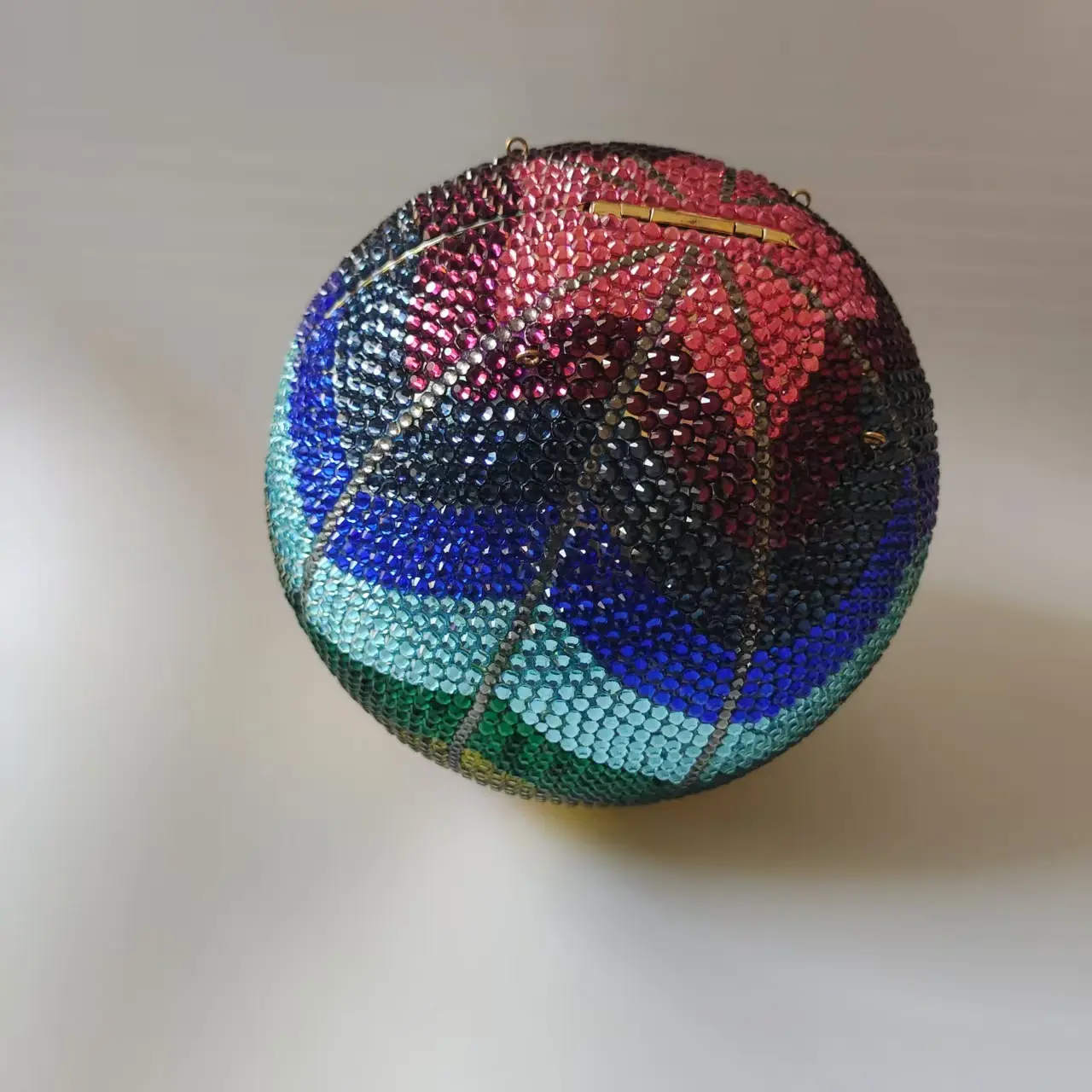 XIYUAN Hot Air Balloon Crystals Evening Clutch Women Gorgeous Diamond Party Makeup Bags High-end Bridal Pusre Luxury Handbag