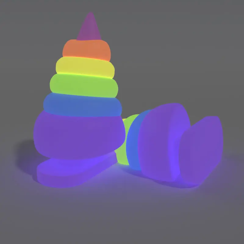 1Pair DIY Shark Slippers Charms Night Glowing Lantern Unicorn Cute Strawberry Panda Ice Cream Fins Shoes Accessories
