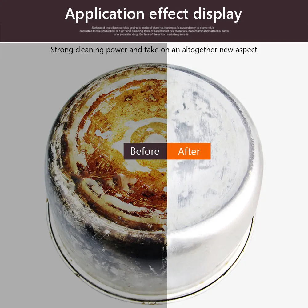 Kitchen Clean Sponge Nano Rust Remover Brush Dish Pot Cleaning Emery Descaling Clean Rub Pots Tools Gadgets Accessories