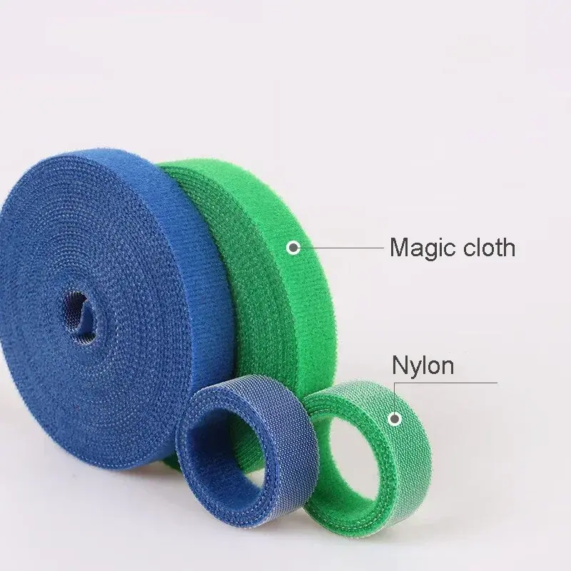 5M Multifunction Cable Organizer Usb Winder Nylon Free Cut Ties Mouse Earphone Cord Cable Ties
