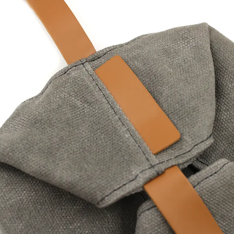 Canvas Dog Bowl, Travel Dog Food & Water Bowl, Pet Dish, Waxed Canvas, Handmade