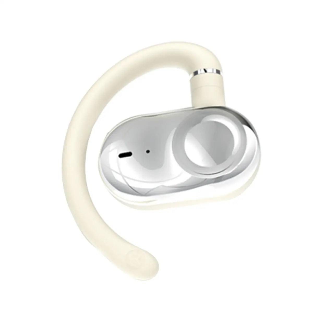 New JM18 Ear-Hook Translation Earphones,Open-Type Bluetooth 5.4 Earphones Rotating Sports Open-Type Ear-Hook Black