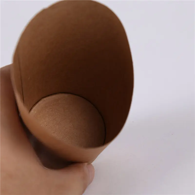 HGHO 600Pcs Disposal Take-Out Baking Cakes Egg Puff French Fries Chips Snacks Kraft Paper Cups Holder, 300Ml (Brown)