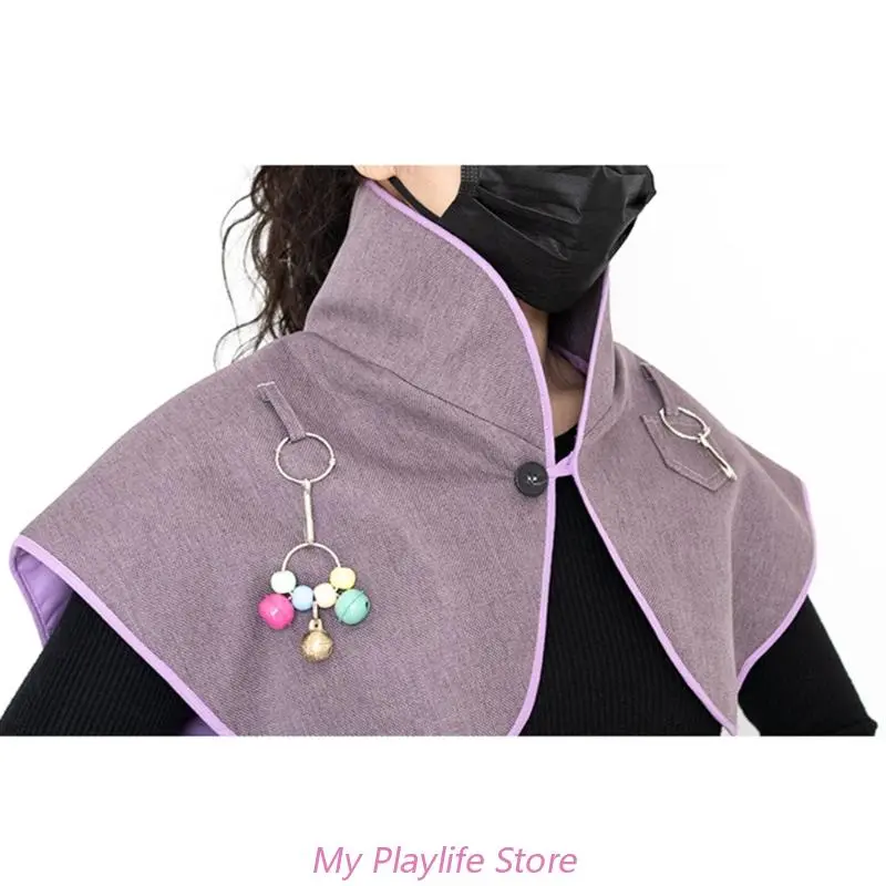 Parrots Anti-Scratch Shoulder Protector for Bird Anklet &Toy Cockatiels Finches Multi-Functional Pet Shoulder Pad Diaper