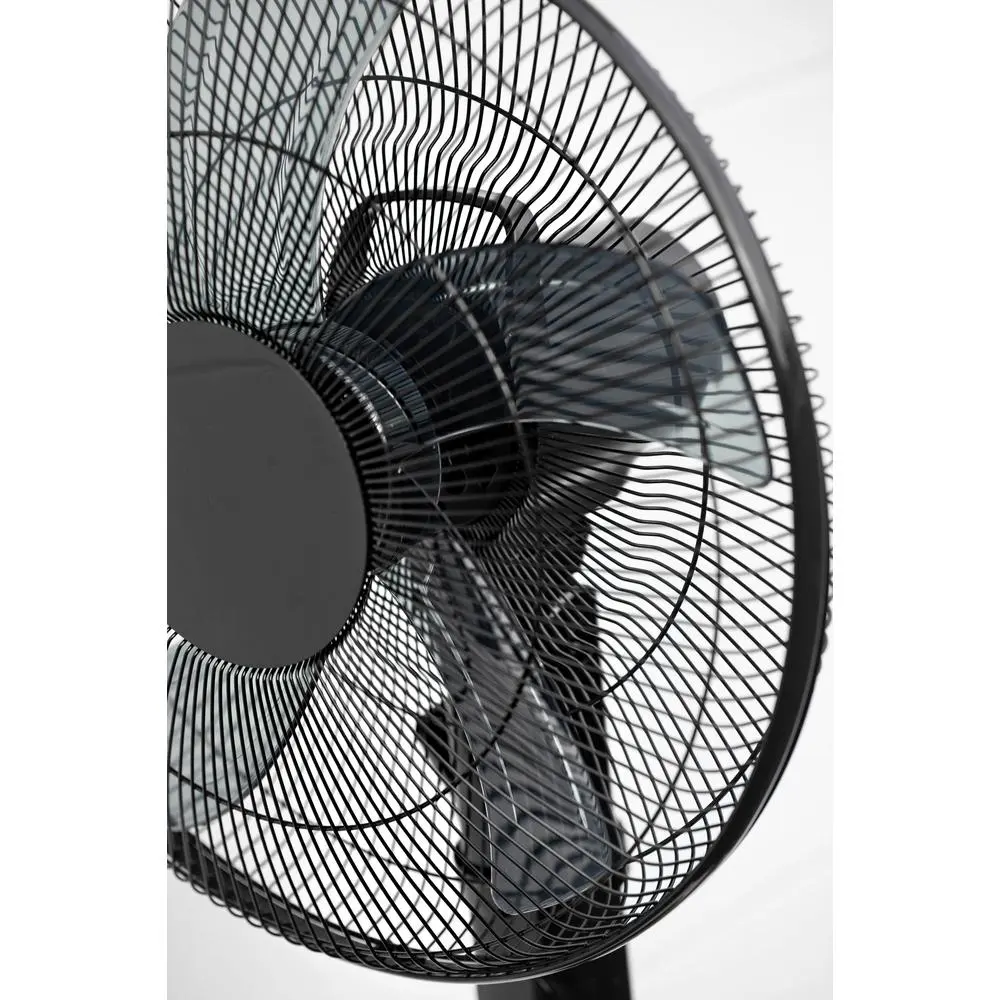 12-Speed Adjustable Height Quiet Pedestal Fan with Digital Display Remote Control 16 Inch Oscillating Indoor Timer Energy