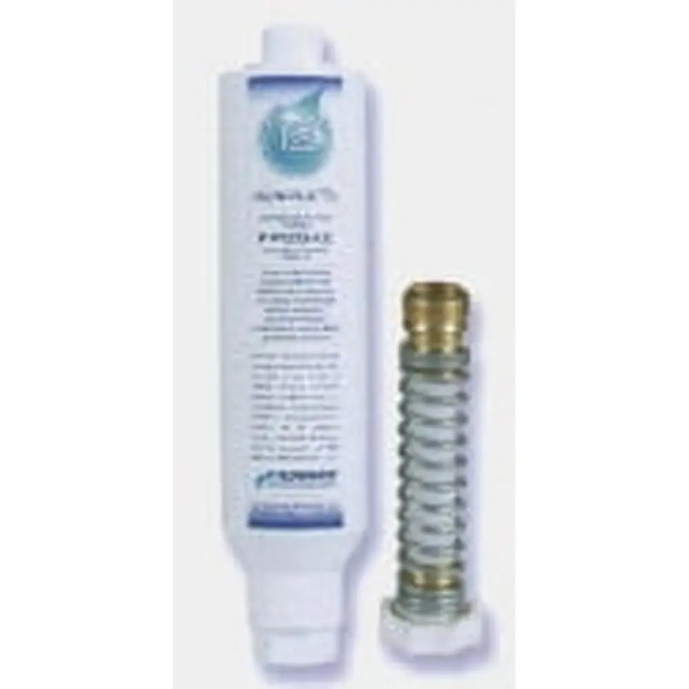Replacement Filter Garden Hose Connection KDF GAC Inline Water Filter Improves Water Quality 1 Year Lifespan Non Kink Hose