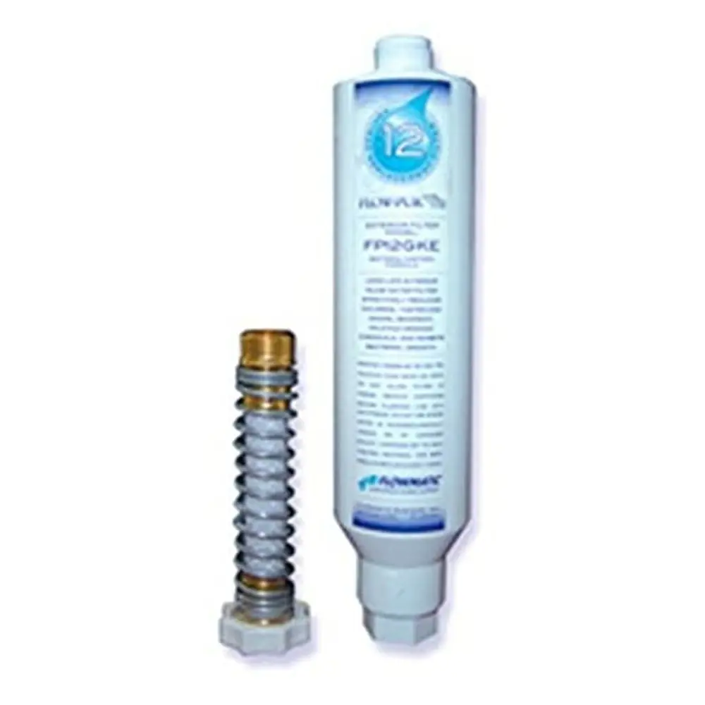 Replacement Filter Garden Hose Connection KDF GAC Inline Water Filter Improves Water Quality 1 Year Lifespan Non Kink Hose